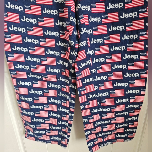 NWOT JEDCO Jeep Mens 100% Cotton Lounge Sleep Bottoms Pants - Picture 3 of 5